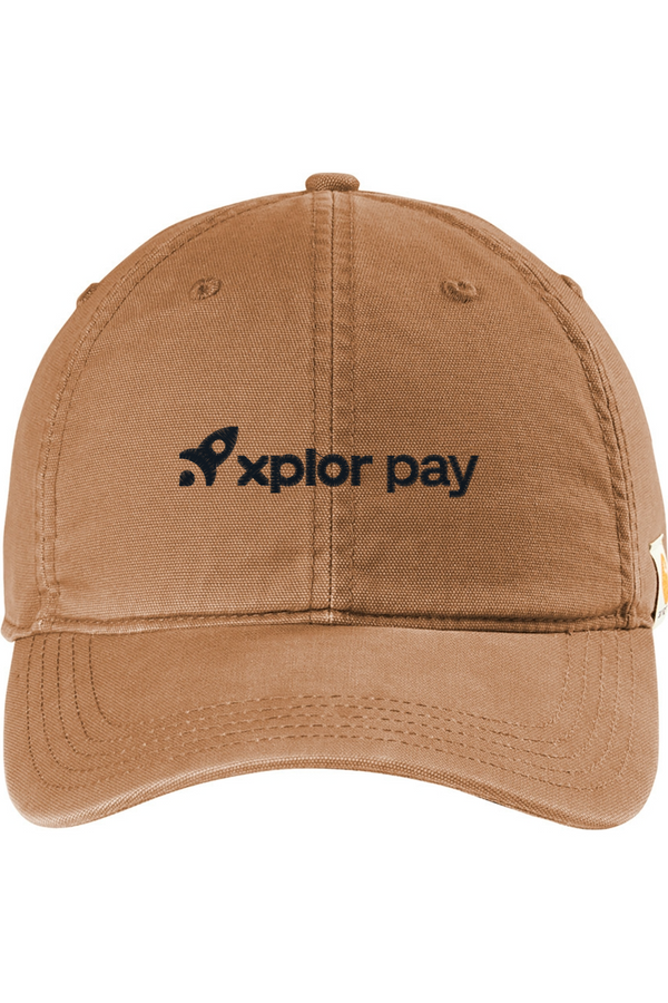 Xplor Pay: Carhartt Cotton Canvas Cap (Embroidered)