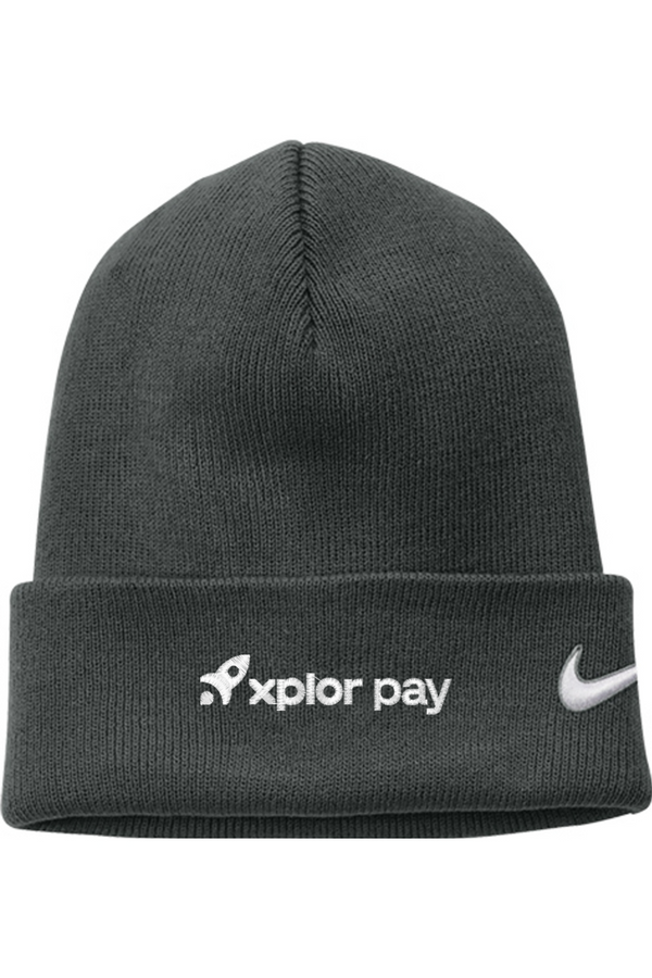 Xplor Pay: Nike Team Cuffed Beanie (Embroidered)