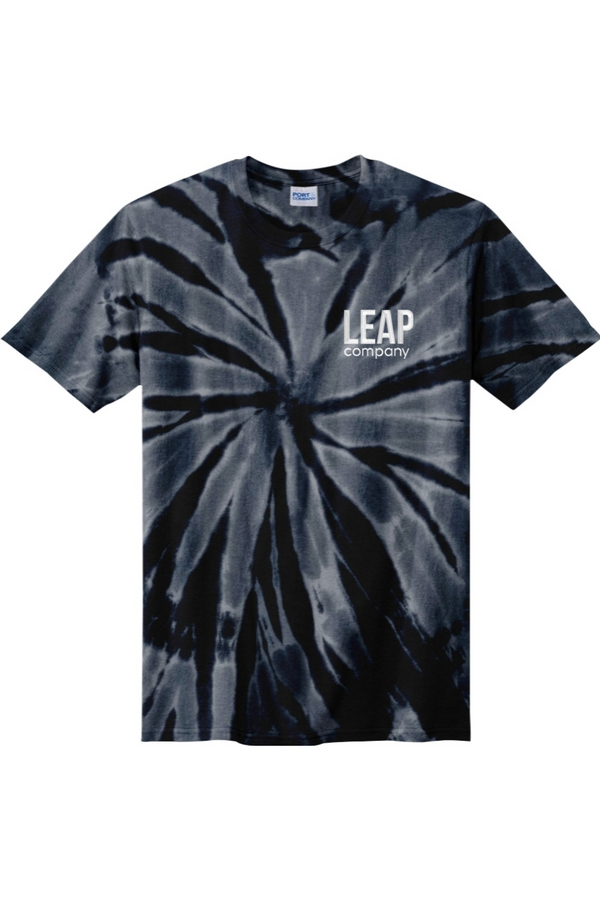 Leap: YOUTH Tie-Dye Tee (Embroidered)