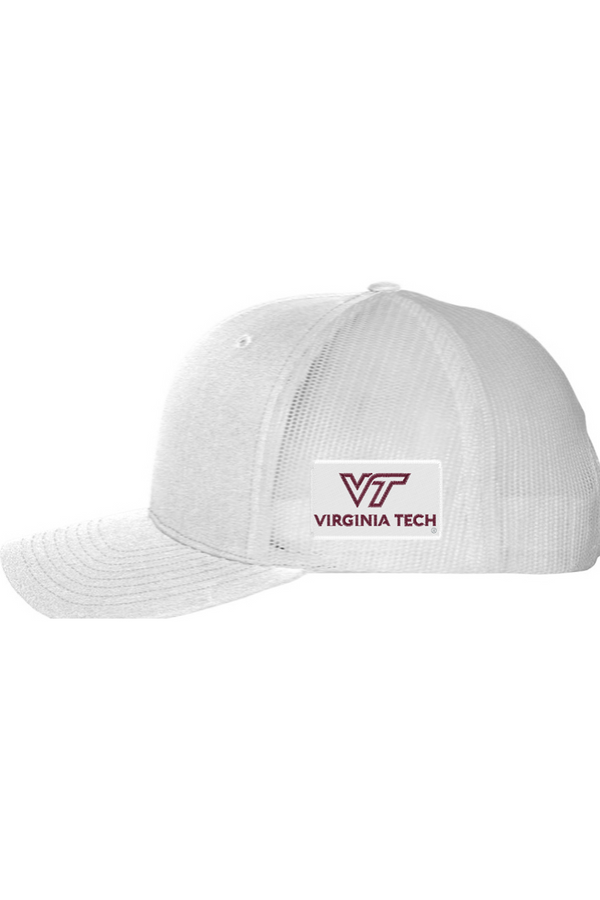 VTTI with VT Side Logo: Richardson Snapback Trucker Cap (Embroidered)