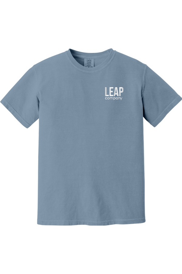 Leap: ADULT Comfort Colors Ringspun Short Sleeve Shirt (Embroidered)