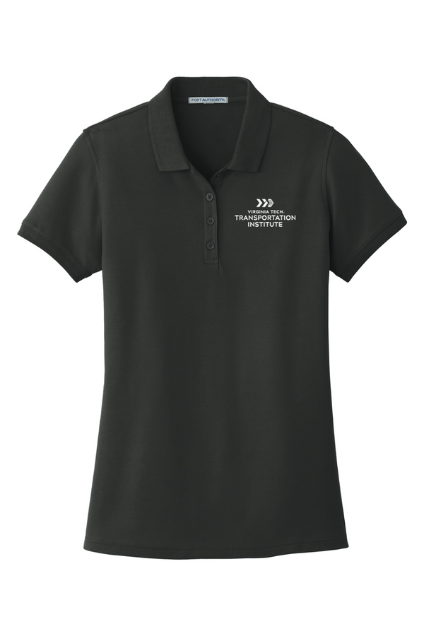 VTTI Chevron with VT Sleeve Logo: LADIES Classic Pique Polo (Embroidered)
