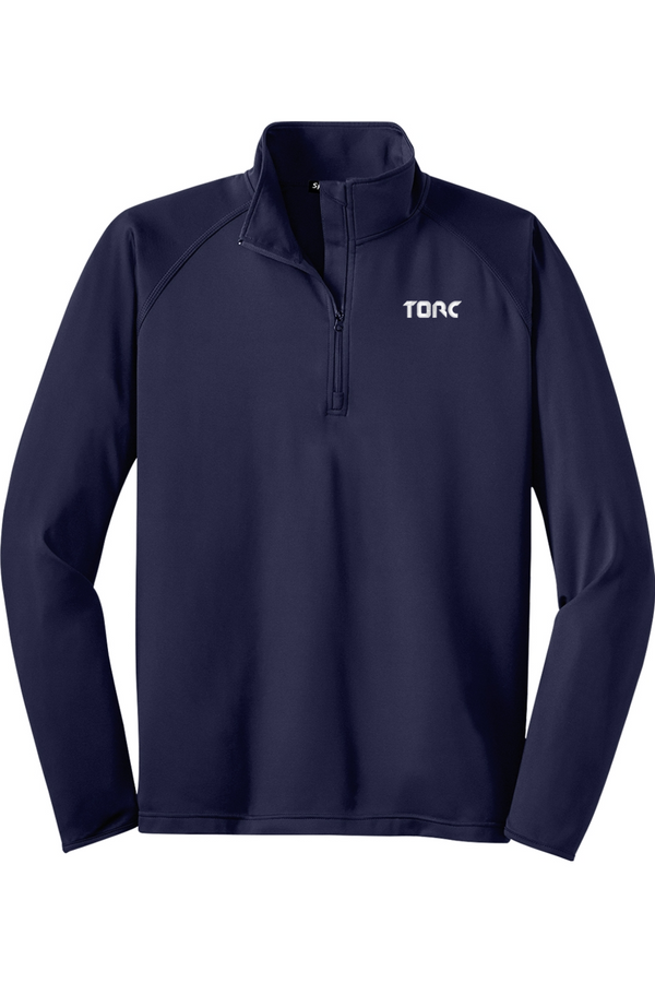 Torc: TALL Sport-Wick Stretch 1/2-Zip Pullover (Embroidered)