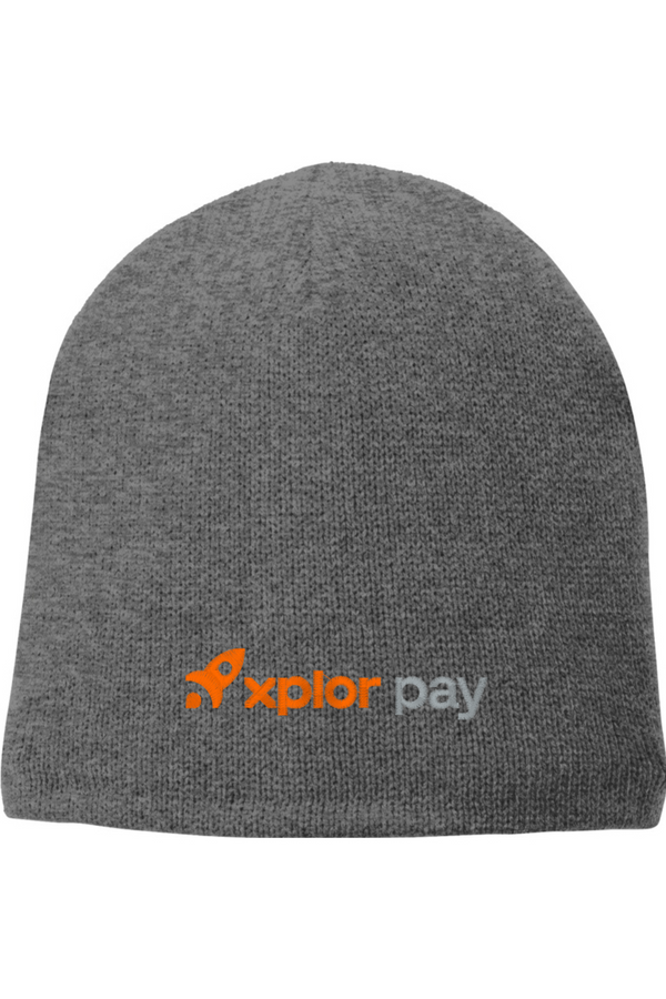 Xplor Pay: Fleece-Lined Beanie Cap (Embroidered)