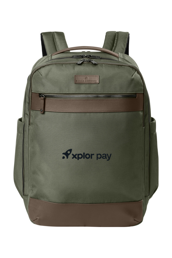 Xplor Pay: Brooks Brothers Oxford Backpack (Embroidered)