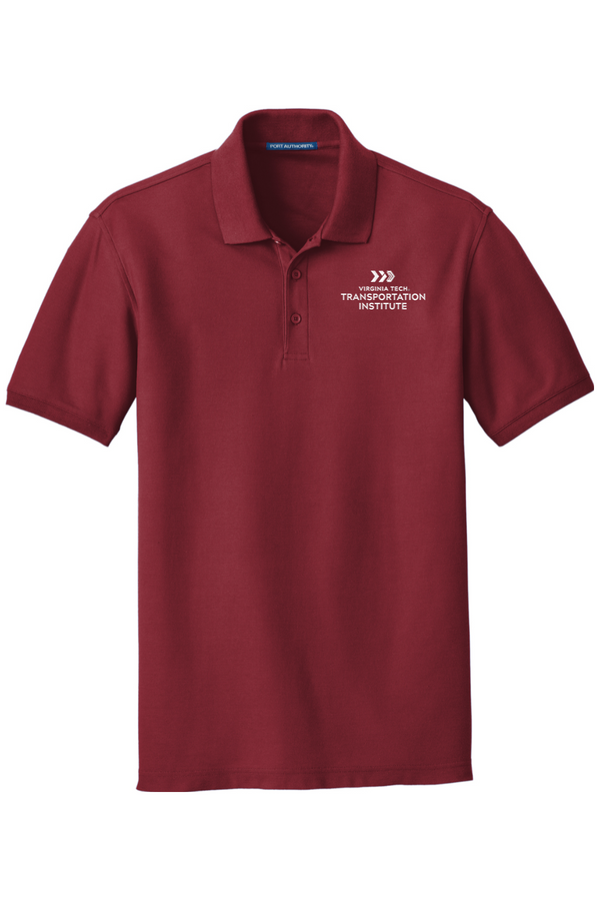 VTTI Chevron with VT Sleeve Logo: ADULT Classic Pique Polo (Embroidered)