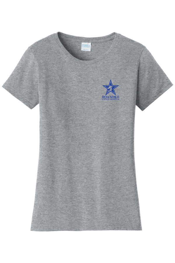 RAH: LADIES Ringspun Cotton Tee (Printed)