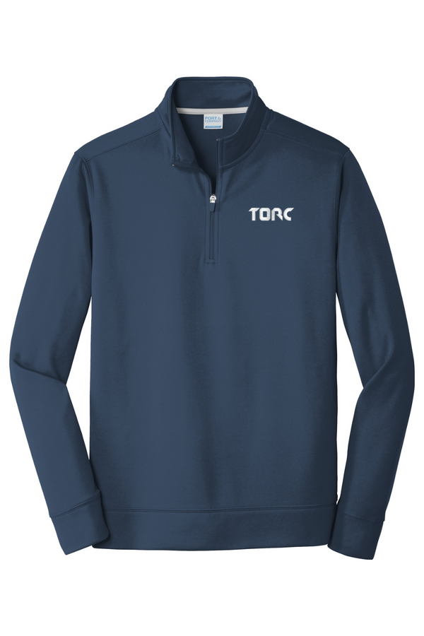 Torc: ADULT Performance Fleece 1/4-Zip Pullover Sweatshirt (Embroidered)