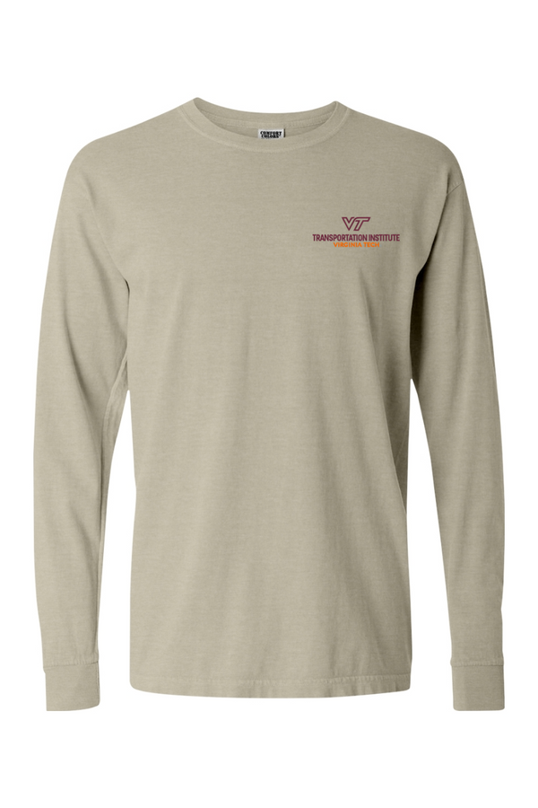 VTTI Chevron: ADULT Comfort Colors Ringspun Long Sleeve Tee (Embroidered)