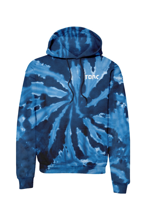 Torc: ADULT Tie-Dye Pullover Hooded Sweatshirt (Embroidered)