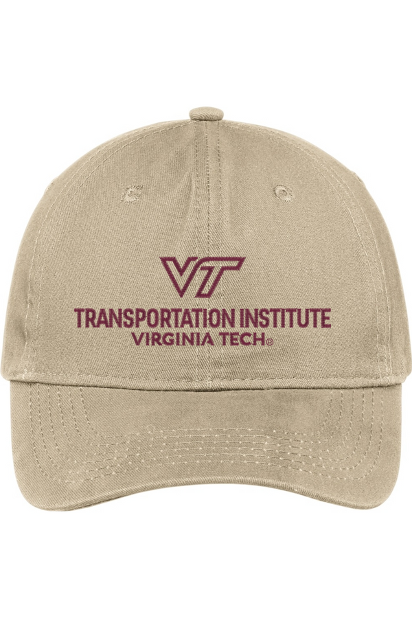 VTTI: Brushed Twill Low Profile Cap (Embroidered)
