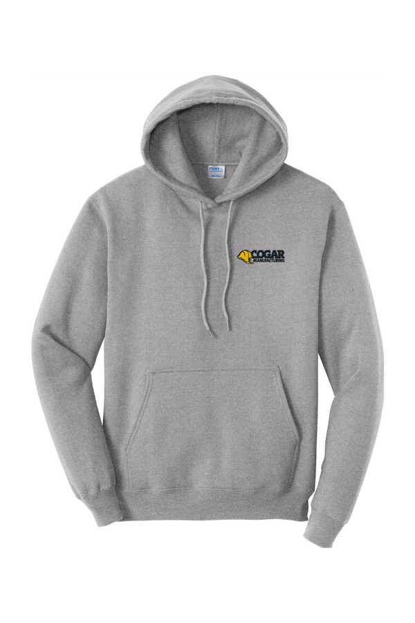 Cogar: ADULT Classic Fleece Pullover Hooded Sweatshirt (Embroidered)