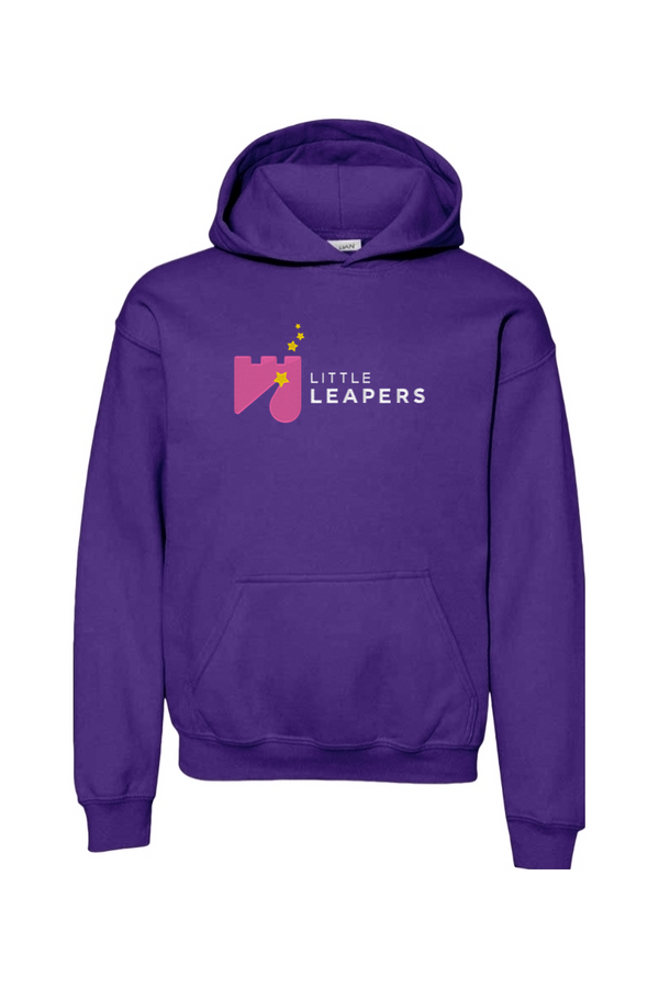 Little Leapers: YOUTH Classic Hooded Sweatshirt (FullFront Embroidery)