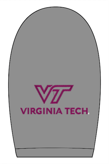 VTTI Chevron with VT Sleeve Logo: LADIES Heathered Performance Polo (Embroidered)
