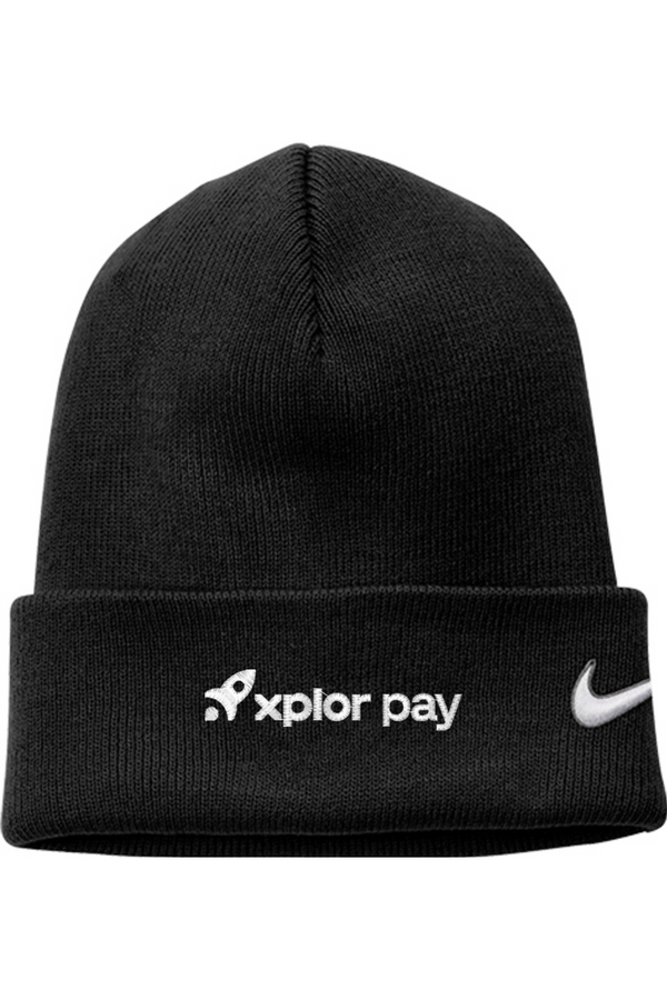 Xplor Pay: Nike Team Cuffed Beanie (Embroidered)