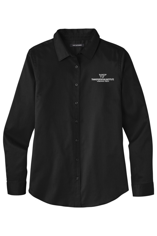 VTTI: LADIES Long Sleeve Pro-Blend Twill Shirt (Embroidered)