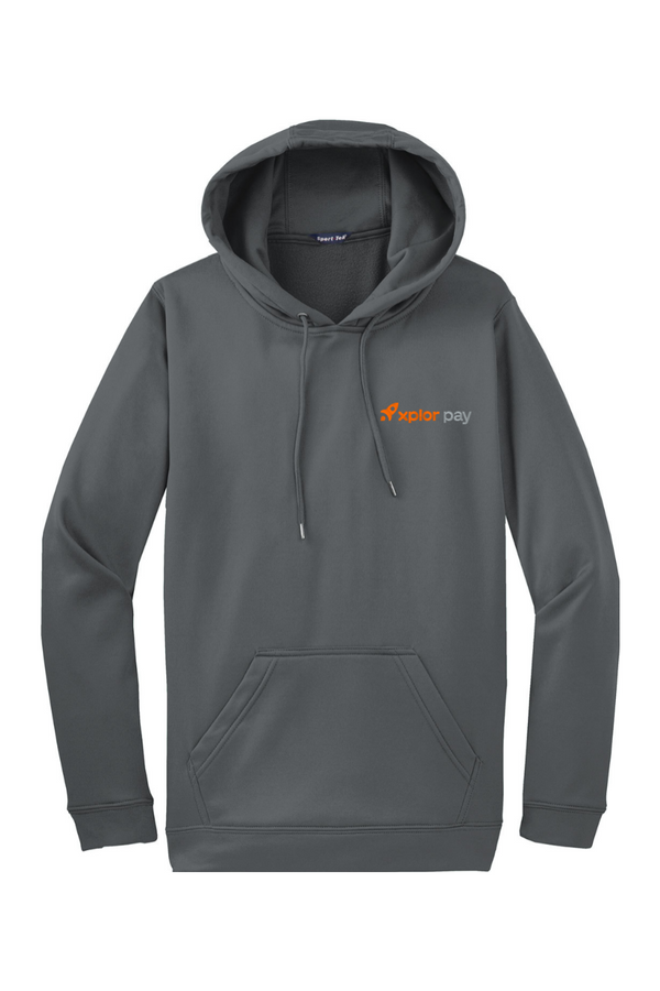 Xplor Pay: ADULT Dry-Wick Performance Fleece Hoodie (Embroidered)