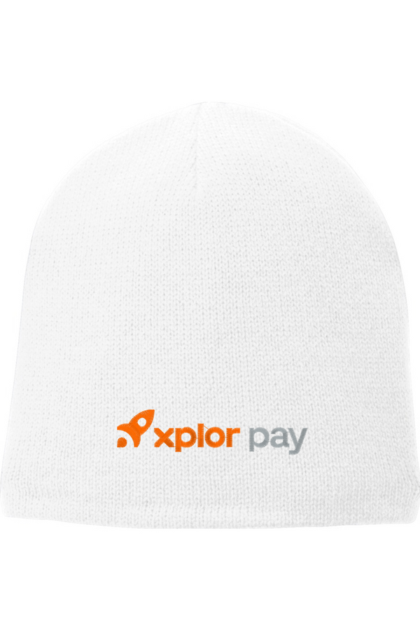 Xplor Pay: Fleece-Lined Beanie Cap (Embroidered)