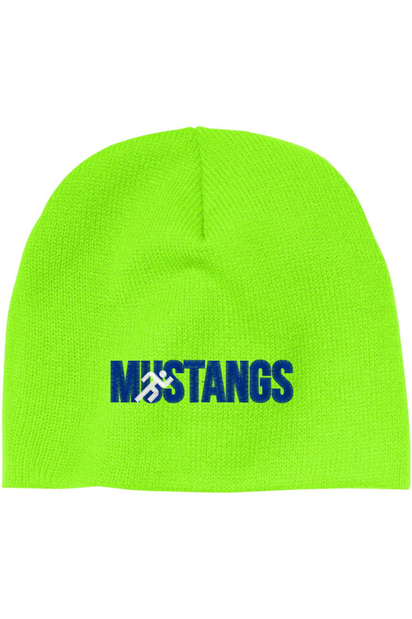 Mustang Running Club: EMBROIDERED Beanie Cap