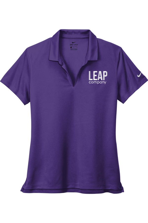 Leap: Nike LADIES Dri-FIT Micro Pique 2.0 Polo (Embroidered)