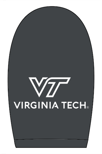 VTTI Chevron with VT Sleeve Logo: ADULT Ringspun Jersey Tee (Printed)