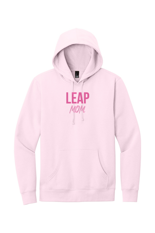 Leap Mom: ADULT Ringspun Fleece Hoodie (Embroidered)