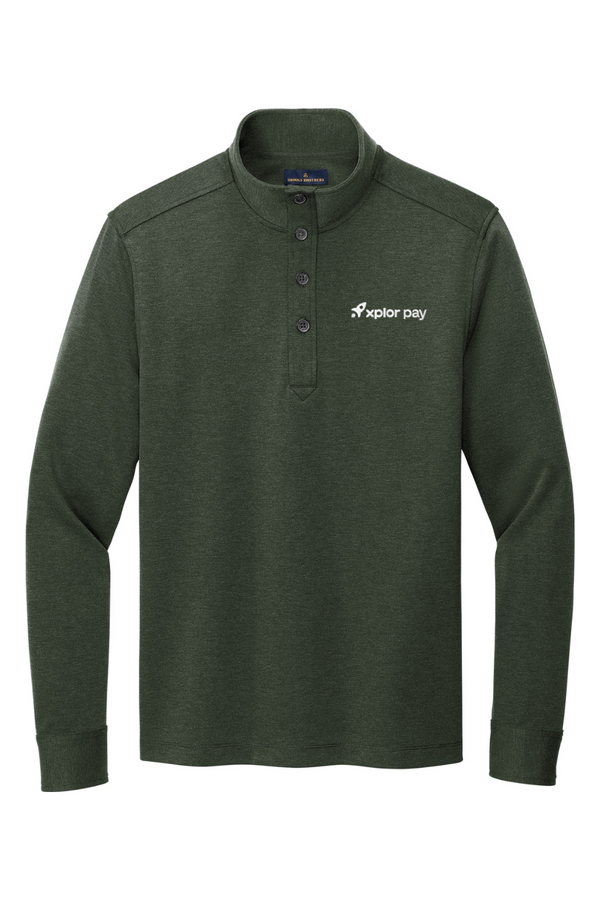 Xplor Pay: Brooks Brothers ADULT Mid-Layer Stretch 1/2-Button (Embroidered)