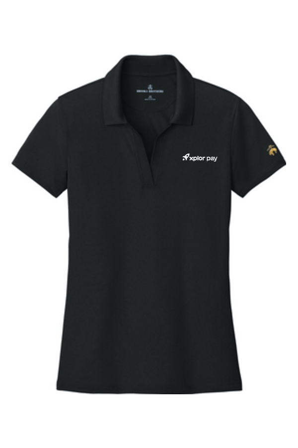 Xplor Pay: Brooks Brothers LADIES Mesh Pique Performance Polo (Embroidered)