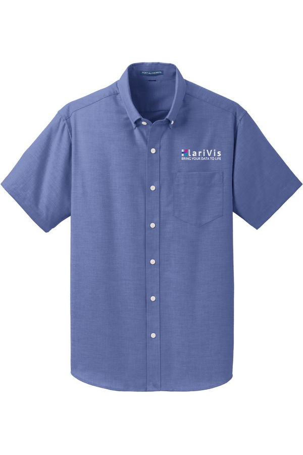 KlariVis: ADULT Short Sleeve Oxford Shirt