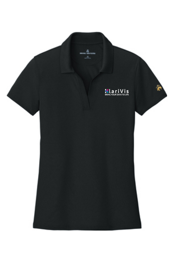 KlariVis: Brooks Brothers LADIES Mesh Pique Performance Polo (Embroidered)