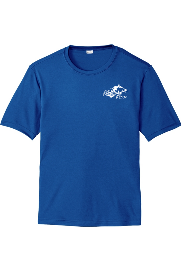 MVES Staff: ADULT Performance Tee (Printed)