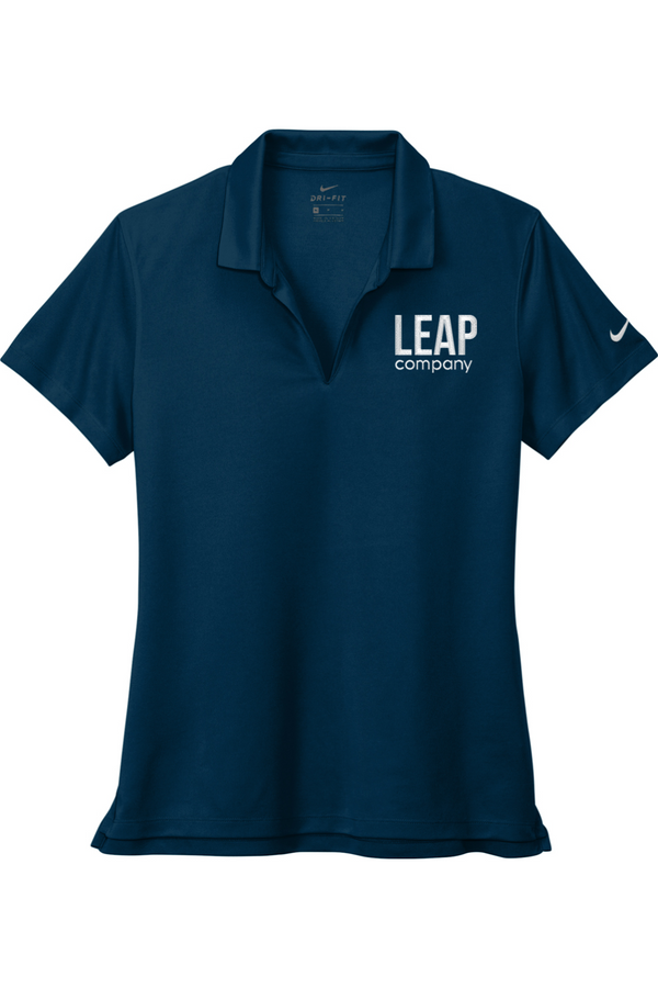 Leap: Nike LADIES Dri-FIT Micro Pique 2.0 Polo (Embroidered)