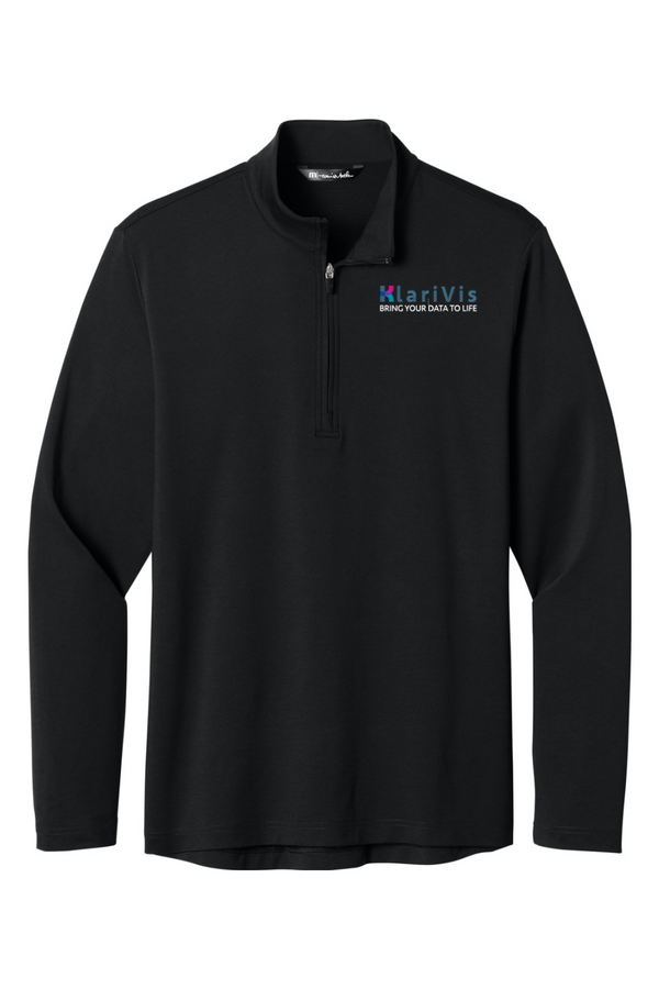 KlariVis: TravisMathew ADULT Onward 1/4-Zip (with Sleeve Logo)