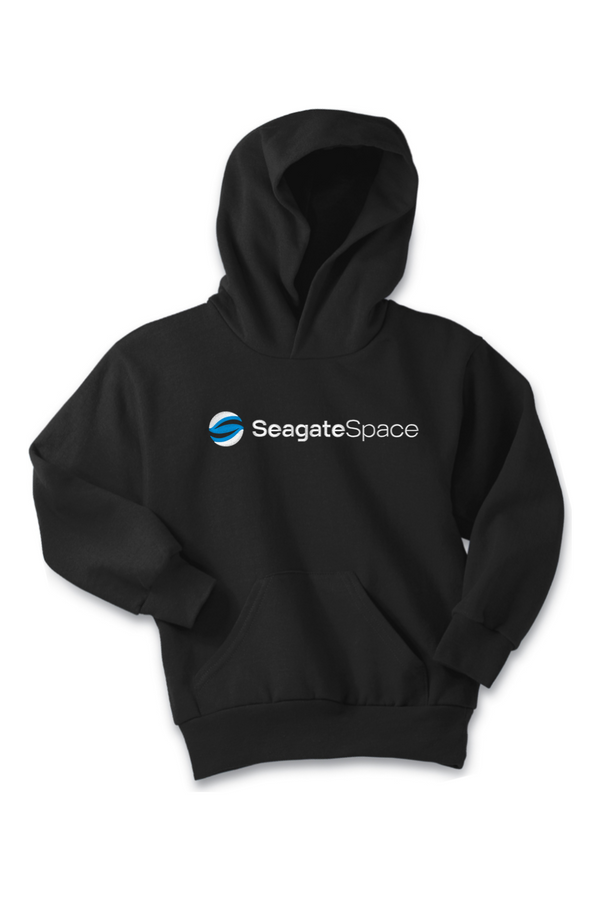 Seagate Space: YOUTH Classic Fleece Pullover Hooded Sweatshirt (Embroidered)