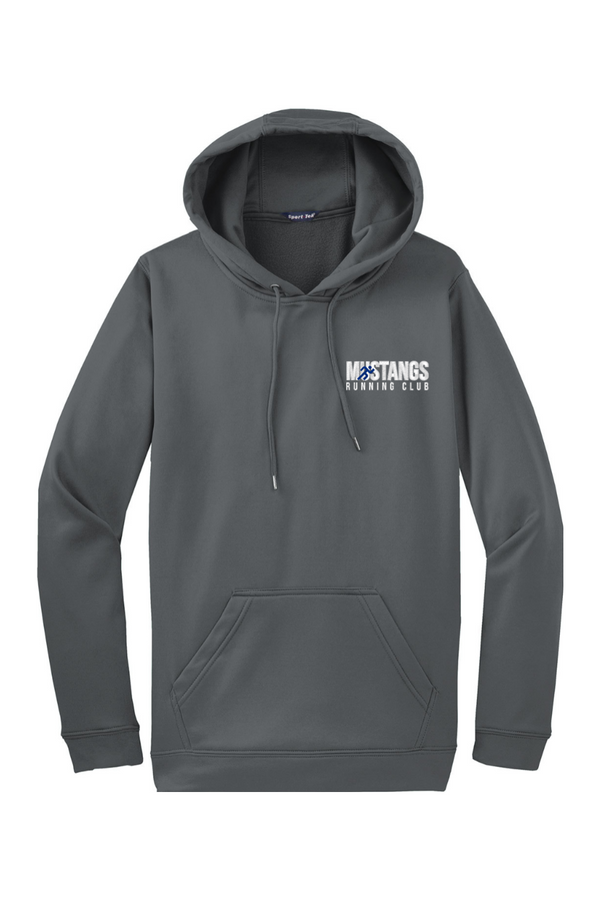 Mustang Running Club: ADULT Sport-Wick Fleece Hooded Pullover (Embroidered)