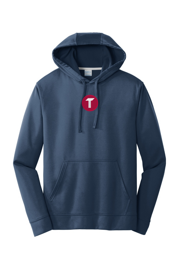 Torc: ADULT Performance Fleece Pullover Hooded Sweatshirt (Embroidered)