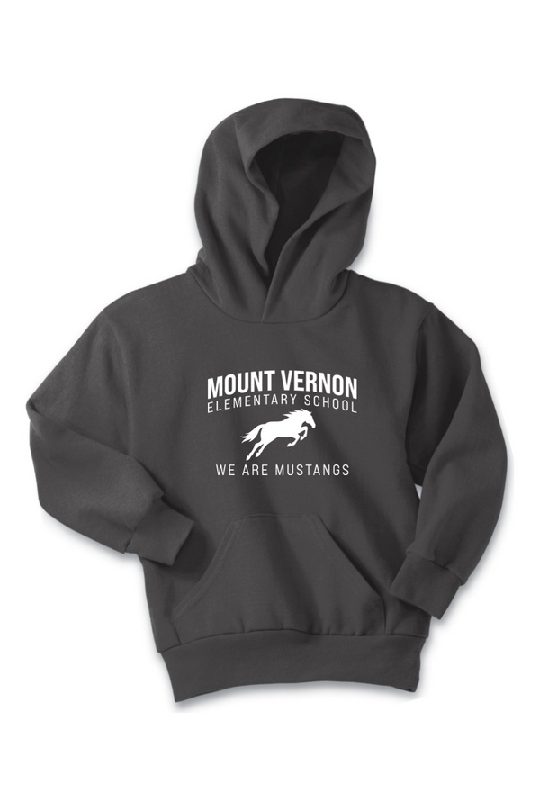 MVES: YOUTH Fleece Pullover Hooded Sweatshirt (Printed)