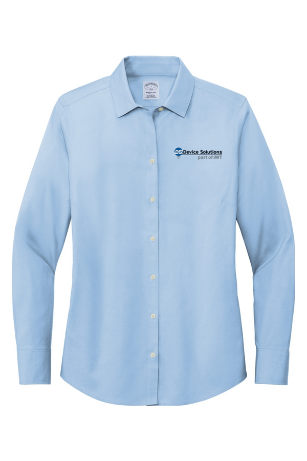 DS/IWT: LADIES Brooks Brothers Wrinkle-Free Stretch Pinpoint Shirt (Embroidered)