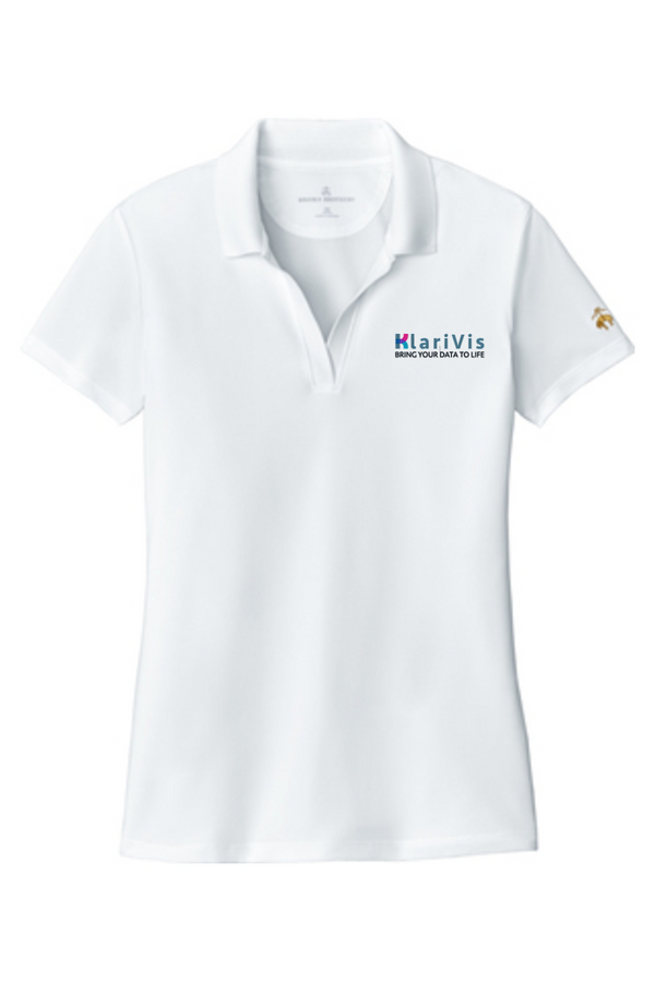 KlariVis: Brooks Brothers LADIES Mesh Pique Performance Polo (Embroidered)