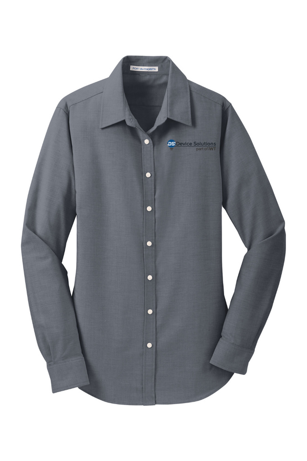 DS/IWT: LADIES Classic Oxford Shirt (Embroidered)