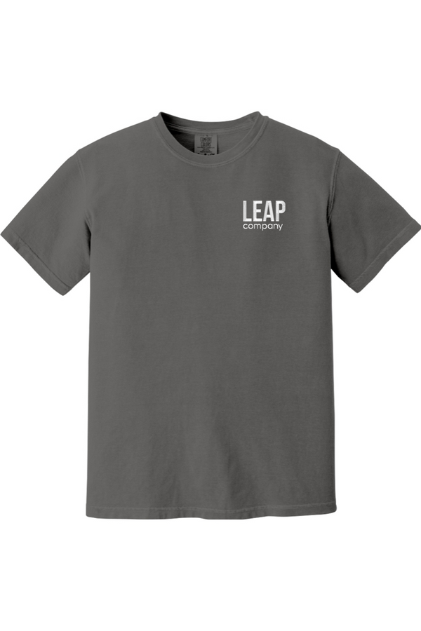 Leap: ADULT Comfort Colors Ringspun Short Sleeve Shirt (Embroidered)