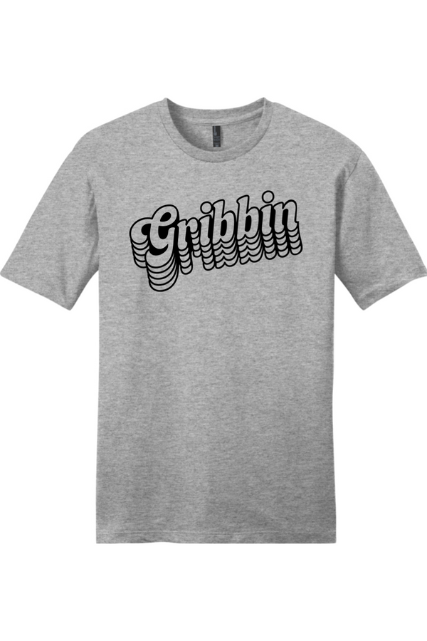 Gribbin: ADULT Ringspun Heather Tee (Printed)