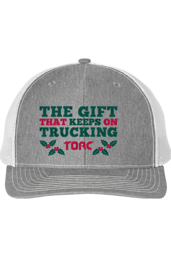 Torc "The Gift That Keeps On Trucking": Richardson Snapback Trucker Cap (Embroidered)