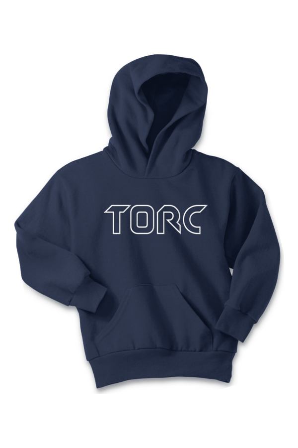 Torc: YOUTH Classic Fleece Pullover Hooded Sweatshirt (Embroidered)
