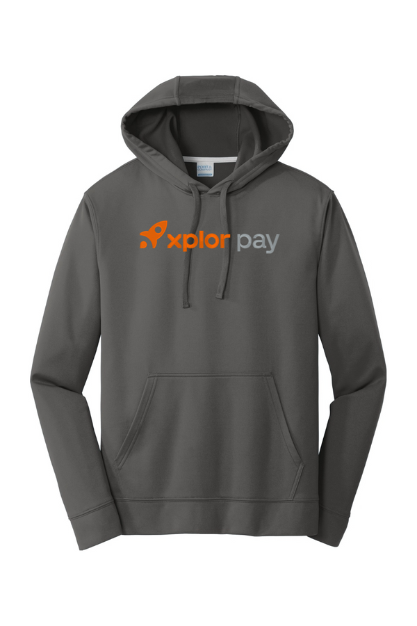 Xplor Pay: ADULT Performance Fleece Pullover Hooded Sweatshirt (FullFront Embroidery)