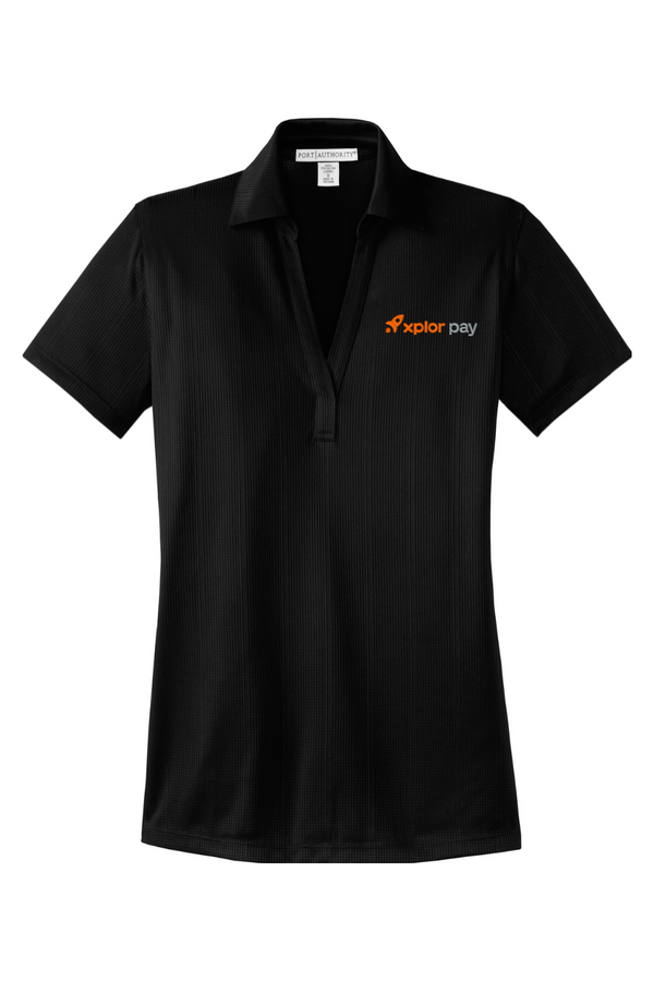 Xplor Pay: Port LADIES Fine Jacquard Performance Polo (Embroidered)