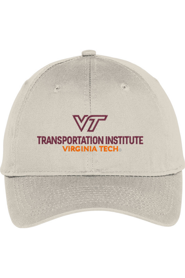 VTTI: Six-Panel Unstructured Cotton Twill Cap (Embroidered)