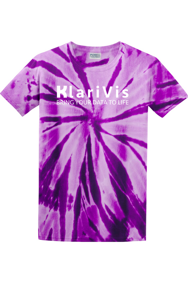 KlariVis: ADULT Tie-Dye Tee (Printed)