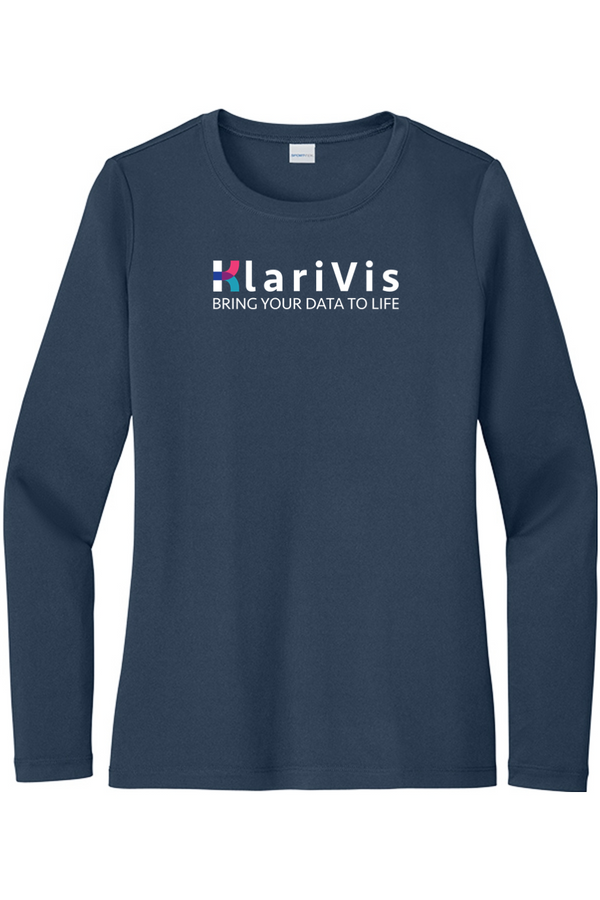 KlariVis: LADIES Sun-Pro UPF 50 Long Sleeve Performance Tee
