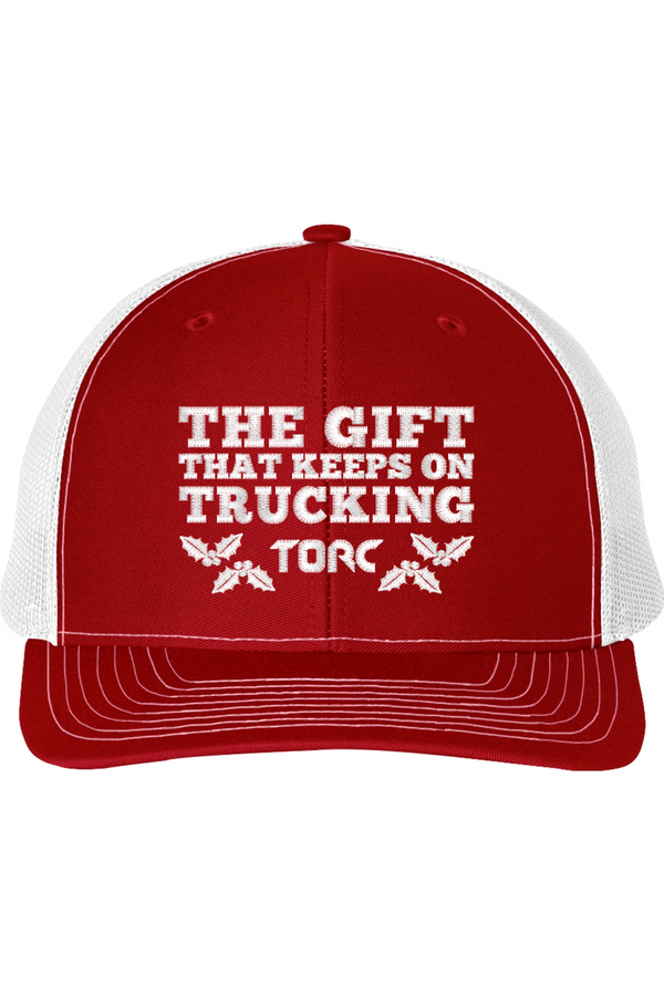 Torc "The Gift That Keeps On Trucking": Richardson Snapback Trucker Cap (Embroidered)